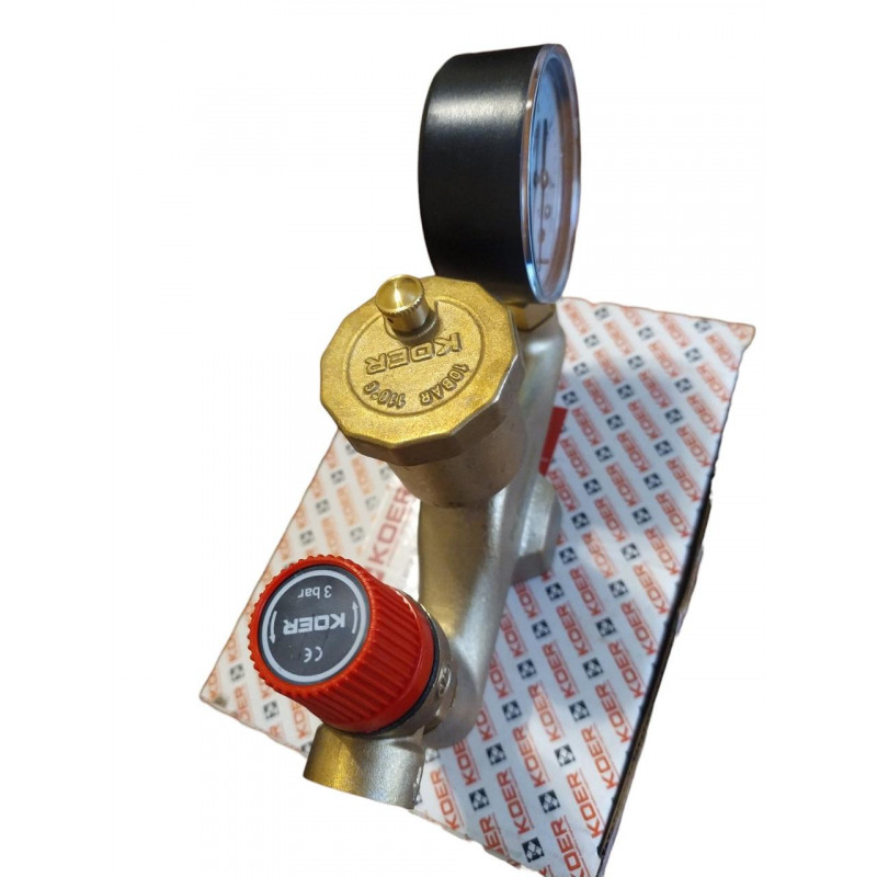 Група безпеки 1" (клапан 3bar) "KOER" Чехія