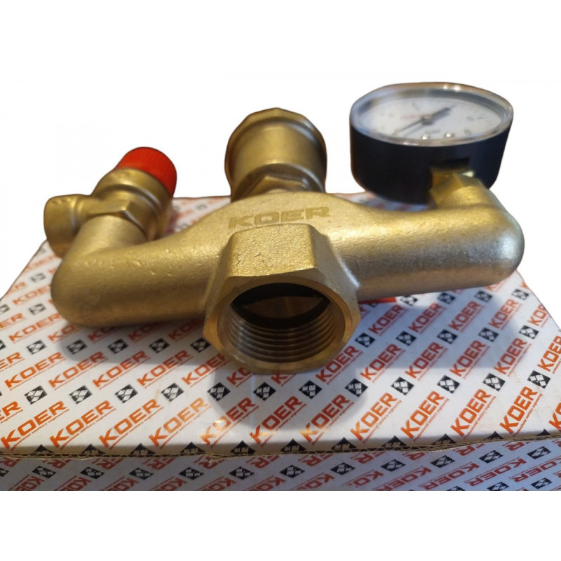 Група безпеки 1" (клапан 3bar) "KOER" Чехія