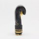 Боксерские перчатки Leone DNA Black 12 ун.