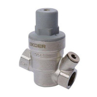 Редуктор тиску 1/2" (16 bar) з виходом для під'єднання манометра