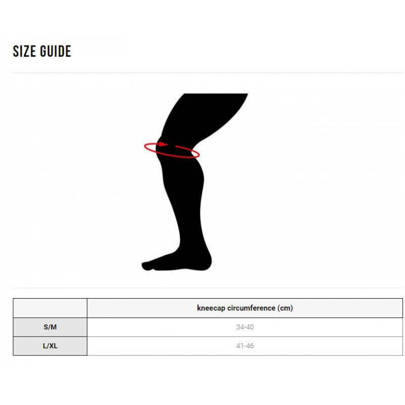 Наколінники Leone DNA Black (2шт) L/XL