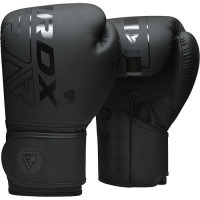 Перчатки боксерские RDX F6 Matte Black 10 ун.