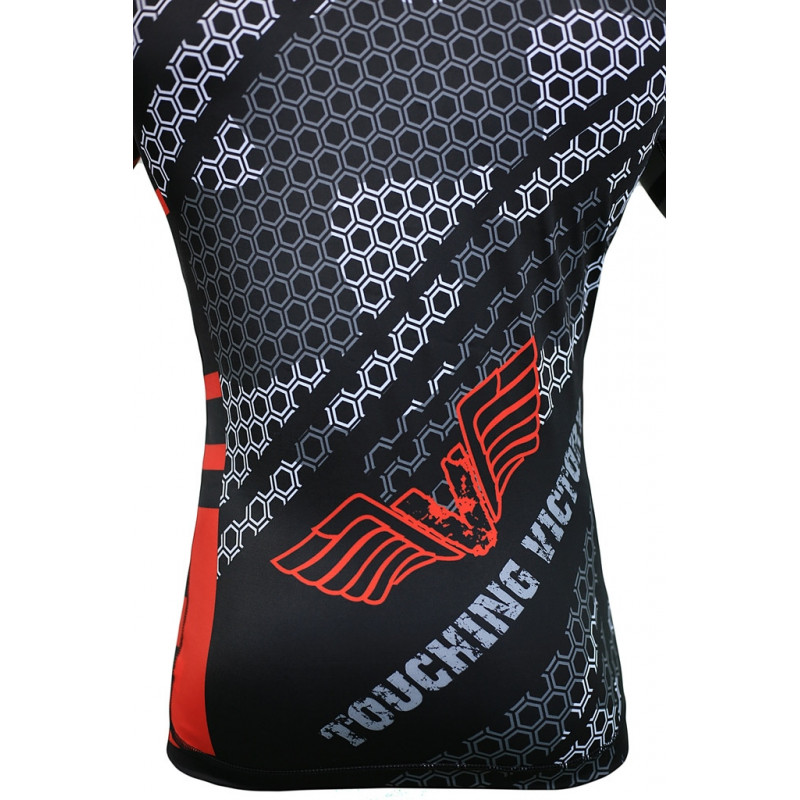 Рашгард з коротким рукавом VNK Contact Red XL