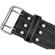 Пояс для важкої атлетики RDX Leather Black/White L
