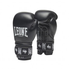 Боксерські рукавички Leone Ambassador Black 10 ун.