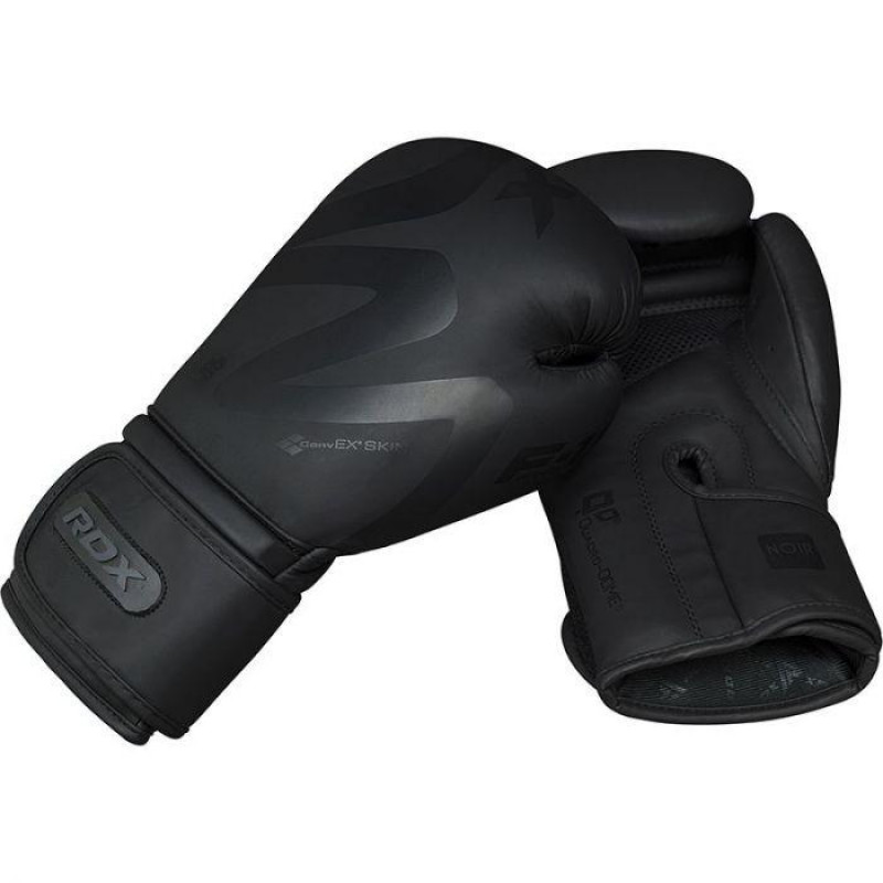 Боксерські рукавички RDX F15 Matte Black 12 ун.