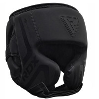 Боксерський шолом RDX T15 Matte Black M