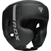 Боксерский шлем RDX F6 Matte Silver M