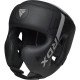 Боксерський шолом RDX F6 Matte Silver M