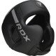 Боксерський шолом RDX F6 Matte Silver M