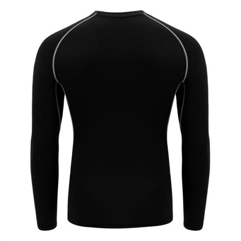 Рашгард з довгим рукавом RDX Lycra Black M