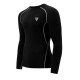 Рашгард з довгим рукавом RDX Lycra Black 2XL