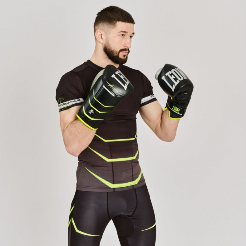 Боксерські рукавички Leone Revo Performance Fluo 16 ун.