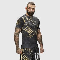 Рашгард із коротким рукавом Leone Legionarivs Black M