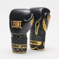 Перчатки боксерские Leone DNA Black 8 ун.