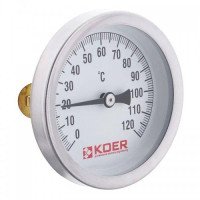 Термометр накладной 0 -120°С "Koer"