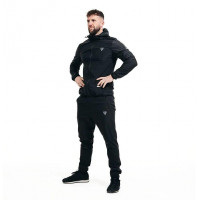 Костюм для похудения с капюшоном RDX H2 Black XL