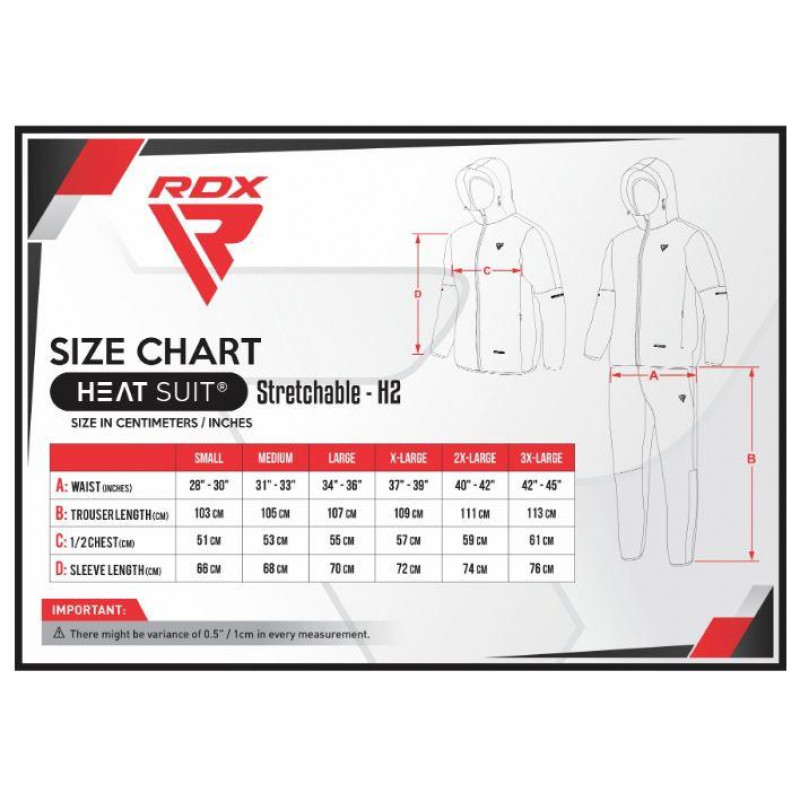 Костюм для схуднення з капюшоном RDX H2 Green L