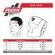 Боксерський шолом RDX T17 Aura Black Gold M