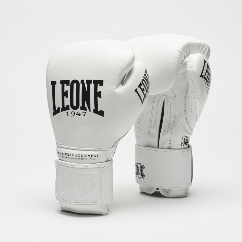 Боксерские перчатки Leone Greatest White 10 ун.