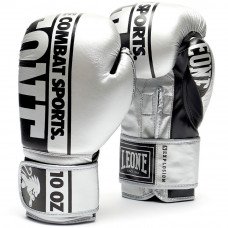 Боксерские перчатки Leone Nexplosion Silver 10 ун.
