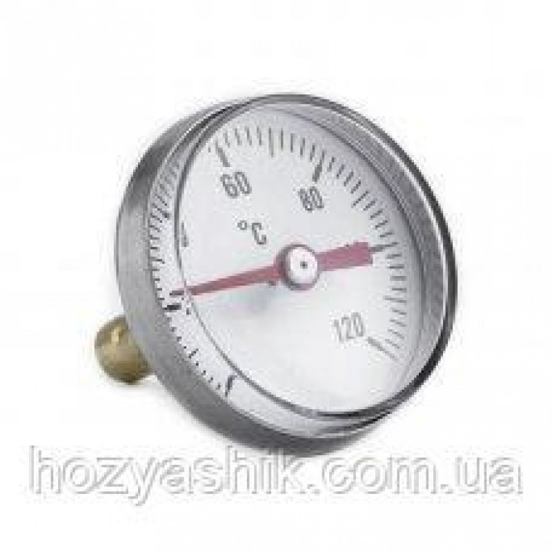 Колектор для теплої підлоги з нижнім під'єднанням у зборі на 4 контури "KOER" латунний.