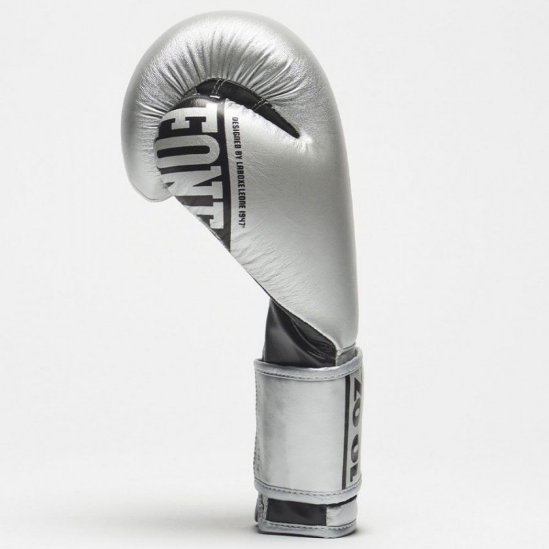 Боксерские перчатки Leone Nexplosion Silver 14 ун.