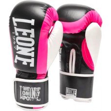 Боксерские перчатки Leone Logo Wacs Fuxia 10 ун.