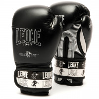 Дитячі боксерські рукавички Leone Iconic Black 6 ун.