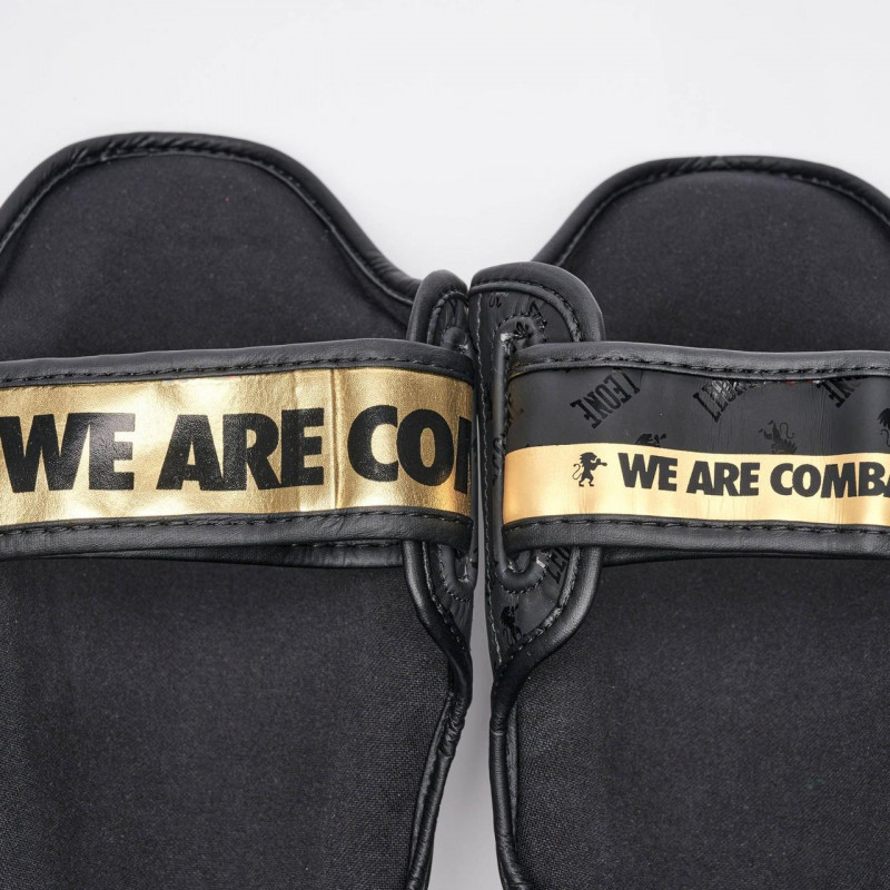 Защита голени Leone DNA Rex Leather Black M