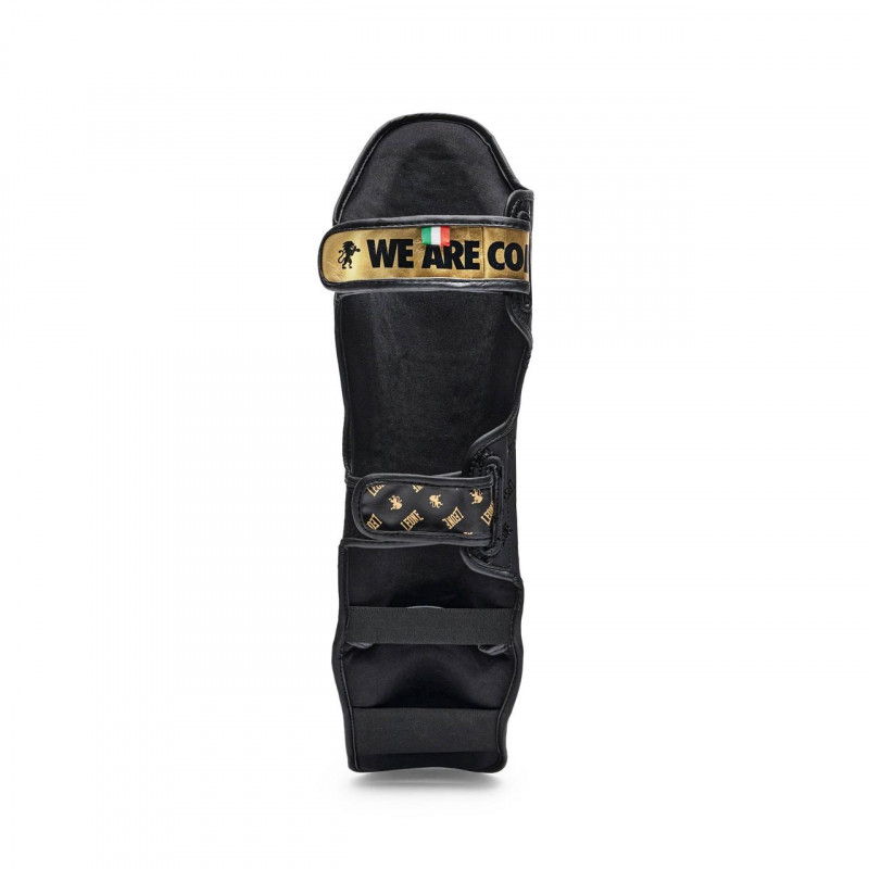 Защита голени Leone DNA Rex Leather Black L