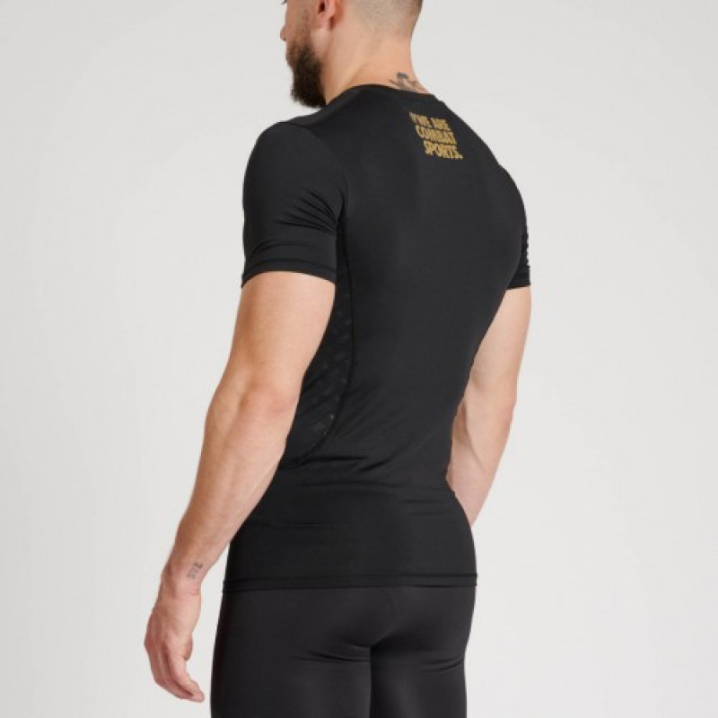 Рашгард з коротким рукавом Leone DNA Black M