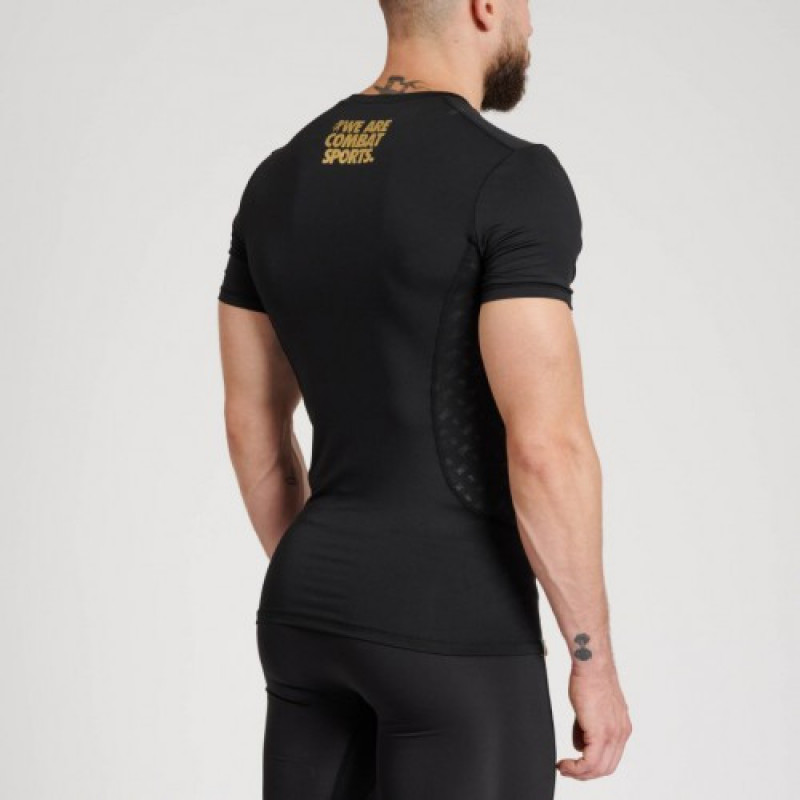 Рашгард з коротким рукавом Leone DNA Black L