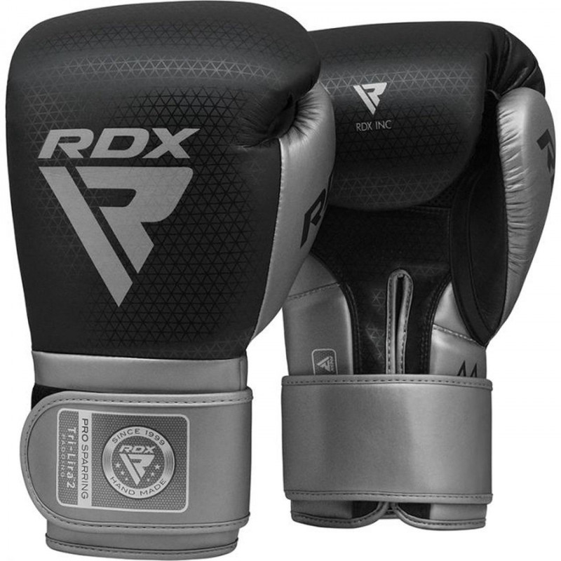 Боксерські рукавички RDX L2 Mark Pro Silver 12 ун.