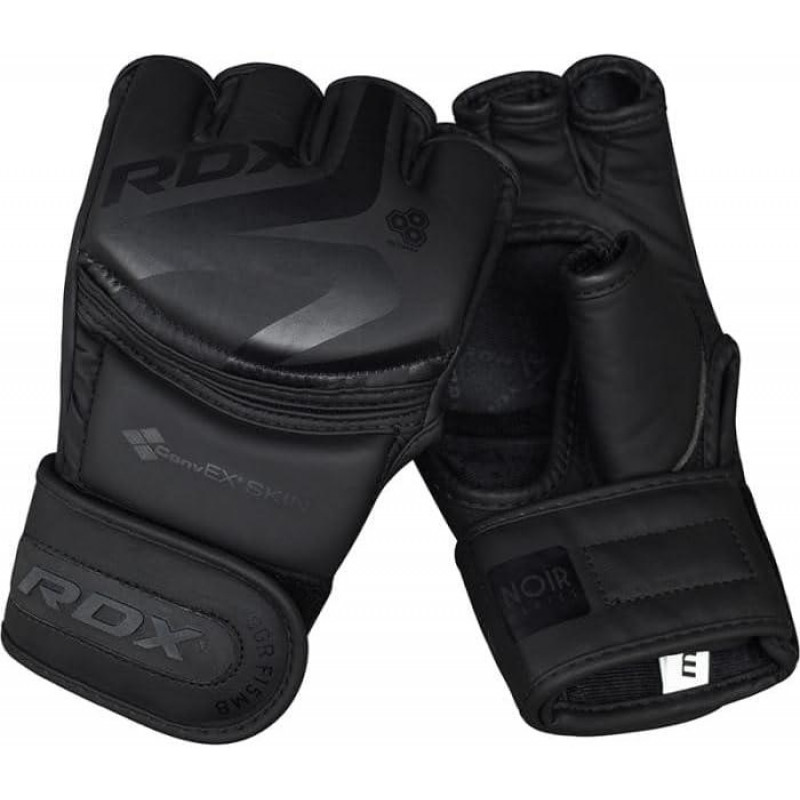 Рукавички ММА RDX F15 Matte Black XL