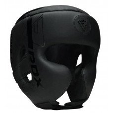 Боксерский шлем RDX F6 Matte Black S