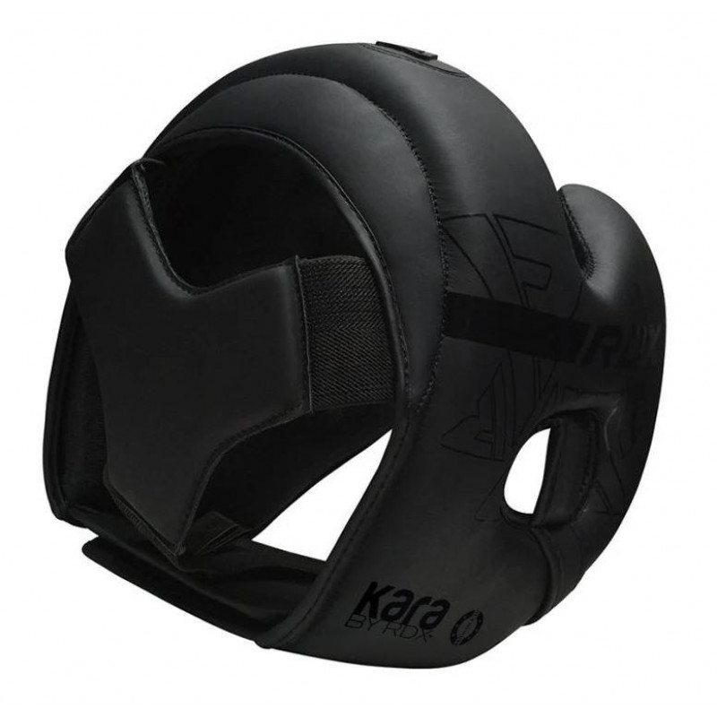 Боксерський шолом RDX F6 Matte Black XL
