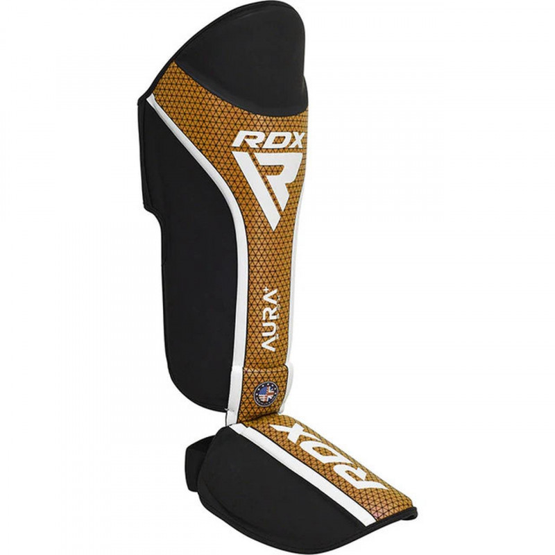 Накладки на ноги, защита голени RDX T17 Aura Gold S