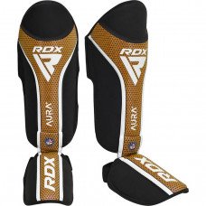 Накладки на ноги, защита голени RDX T17 Aura Gold XL