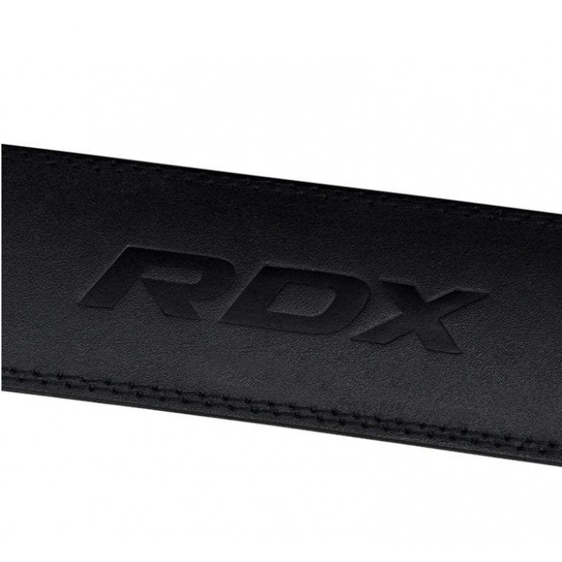 Пояс для важкої атлетики RDX Leather Full Black M