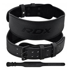 Пояс для тяжелой атлетики RDX Leather Full Black M