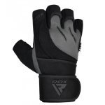 Рукавички для фітнесу RDX L4 Micro Gray/Black XL