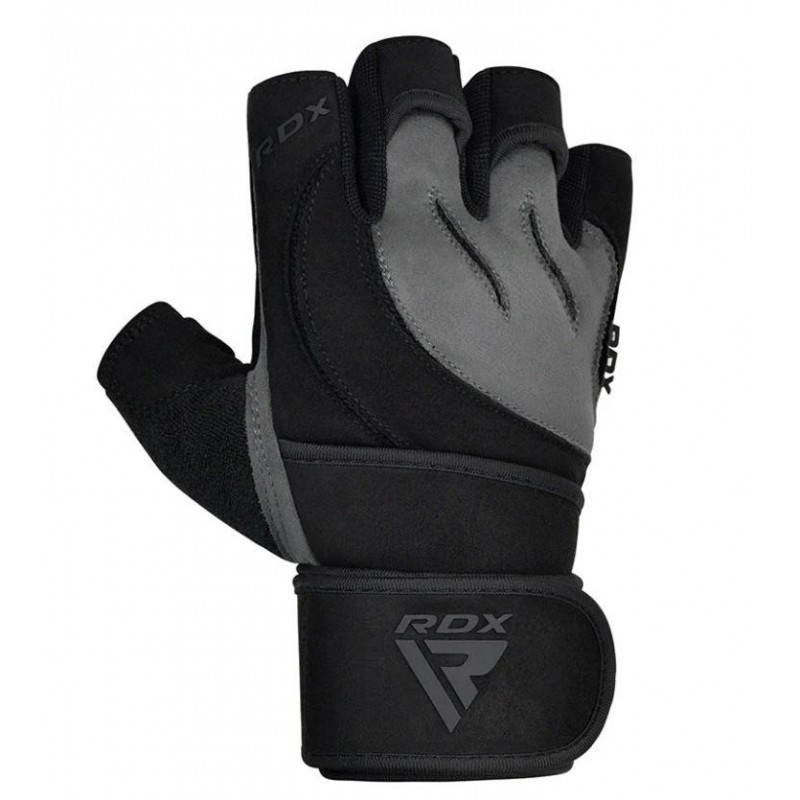 Рукавички для фітнесу RDX L4 Micro Gray/Black XL