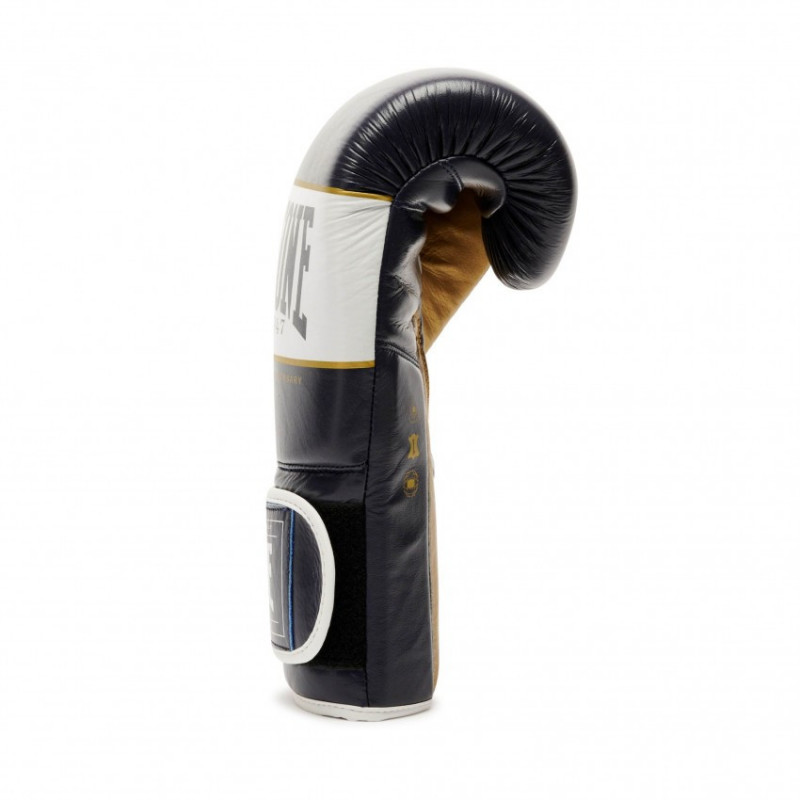 Боксерські рукавички Leone Shock X Blue 16 ун.