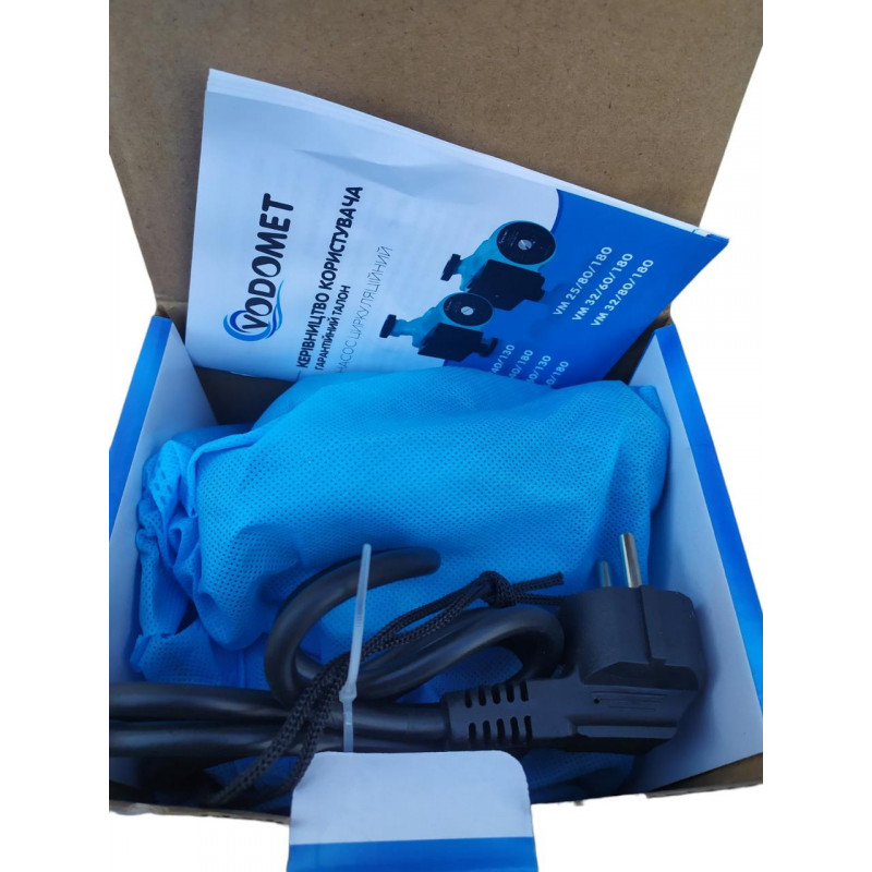 Циркуляційний насос "VODOMET" 25-60-130 (мідна обмотка), Словенія