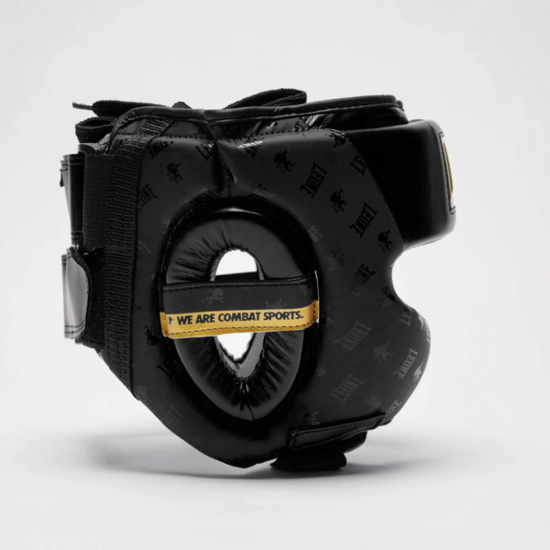 Боксерський шолом Leone DNA Black M