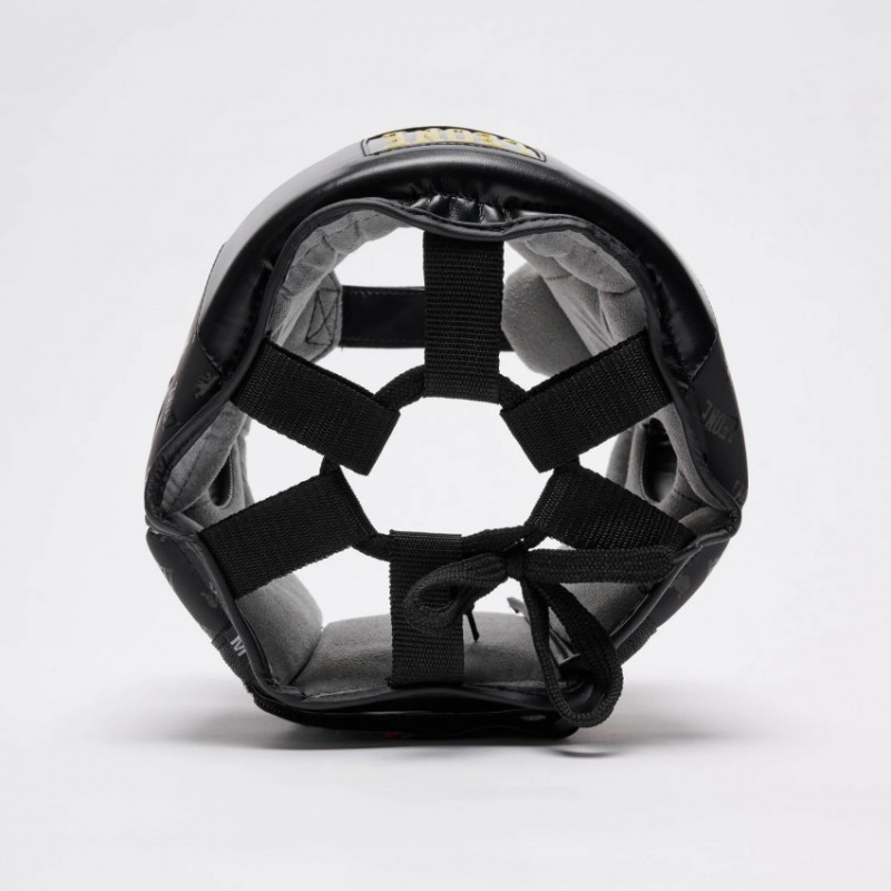 Боксерський шолом Leone DNA Black M