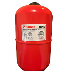 Бак розширювальний 5 літрів (циліндричний), "Koer" Чехія