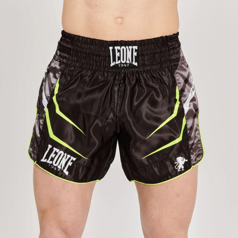 Шорти для тайського боксу Leone Performance Fluo Black XS