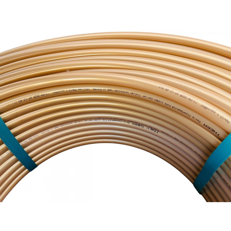 Труба для теплої підлоги ITALY Therm PEX-A/EVOH 16 х 2.0 мм OXYGEN BARRIER (350 м)